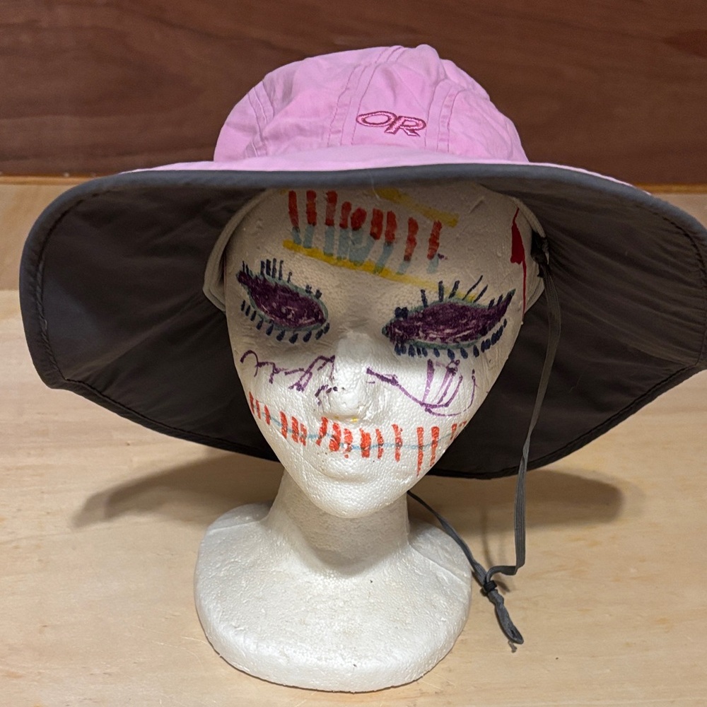 Outdoor Research Kids' Light Lavender Pink Adventure Hat Large Youth 6-12Y